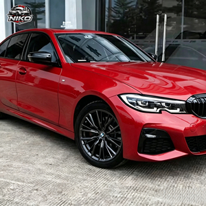 Film de protection pour voiture NIKO, film vinyle PET pour changement de couleur de voiture, rouge piano métallisé Ferrari, rouleau complet pour voiture, protection de la carrosserie - Product Image 1