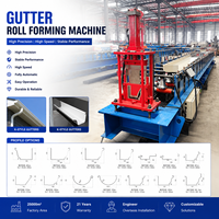 Machines de fabrication de tuyaux de descente de gouttière en Chine / Machine de formage de gouttières étanches pour la fabrication de gouttières de pluie