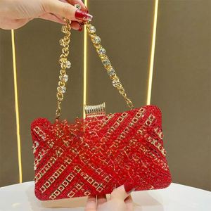 Borse da Sera con Strass per Matrimoni, Balli di Gala, Pochette con Perline e Cristalli per Donne - Product Image 2
