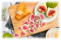 Zoete Smaak Gevriesdroogde Vijgenchips Uit China Bulkverpakking In Blokjes Gesneden Gevriesdroogd Fruit