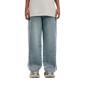 Custom Casual <b>Jeans</b> for <b>Men</b> 100% Cotton Sporty Style Baggy Blue Denim Pants Black Trousers Washed <b>Men's</b> <b>Jeans</b> - Product Image 2