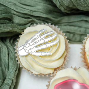 น้ำผึ้งและความหวาน ของตกแต่งเค้กฮาโลวีน ท็อปเปอร์อะคริลิคสำหรับคัพเค้ก อุปกรณ์จัดปาร์ตี้ สไตล์อินส์ - Product Image 3