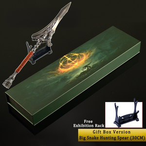 Anillo de Elden de 30cm, lanza de caza de serpiente grande, aleación de Zinc de Metal completo, decoración de escritorio coleccionable, juego periférico, regalo para niño, accesorios para armas - Product Image 2