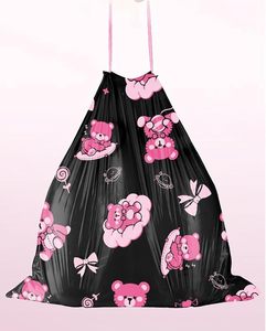 ถุงขยะหัวหม่าเหิงชูแบบมีเชือกผูก ไม่ขาดง่าย แยกส่วนได้ ถุงพลาสติกสำหรับห้องน้ำ สำนักงาน บ้าน ห้องนอน ถุงใส่ขยะขนาดเล็ก - Product Image 6