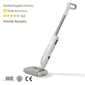 Robot intelligent automatique portable pour la maison, le garage, l'extérieur, aspirateur sans fil humide et sec en plastique avec fonction de lavage - Product Image 1