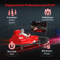 Simulador de Carreras RenixSim F1 MAX, Plataforma de Competición Multijugador, Tabla de Resultados, Simulador Comercial con Retroalimentación Dinámica