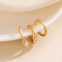 Clip boucles d'oreilles pour femmes créatif Simple C oreille manchette Non-Piercing boucle d'oreille ensemble tendance bijoux cadeau