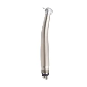 Rolamento dental handpiece kegon alta velocidade, cerâmica com 4 furos ou 2 furos metal prata ce turbina tripla água spray classe ii