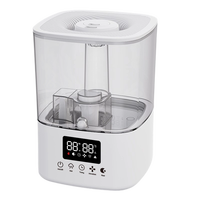 Humidificateur ultrasonique mécanique intelligent 4L personnalisé huile essentielle filtre à eau diffuseur humidificateur d'air changement de couleur lumière arrêt automatique