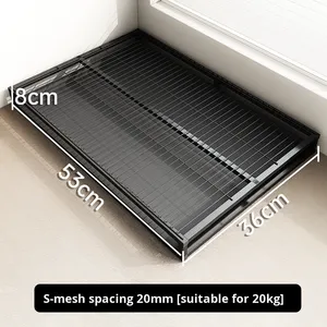 Thêm Lớn Thân Thiện Với Môi Con Chó Nhà Vệ Sinh Phẳng Dày Splash-Proof Nhựa Bồn Rửa Cho Nhỏ Lớn Chó Bô Làm Sạch Nguồn Cung Cấp - Product Image 6