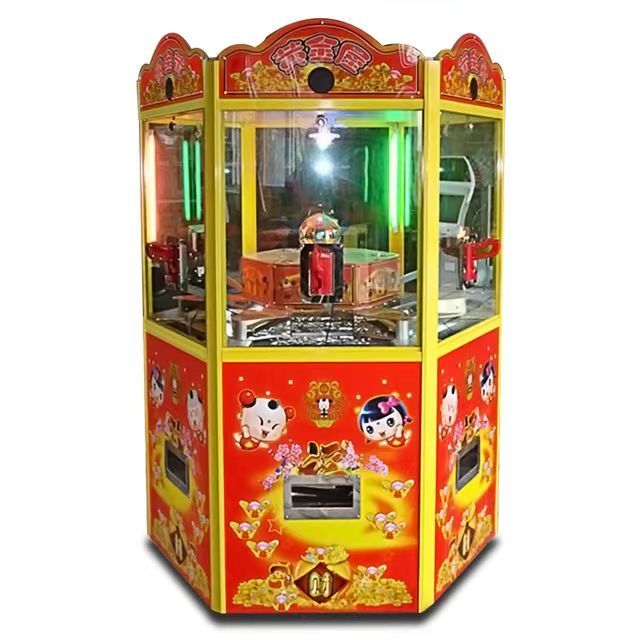 Attractive Machine Coin-Operated Token Pusher Racing Arcade Games for Game Centers Coin Redemption Features