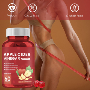 OEM Private Label ACV Apple Cider Vinegar <b>Gummies</b> Natural Support for Advanced <b>Weight</b> <b>Loss</b>,Cleansing, Digestion Plus Gut Health - Product Image 6