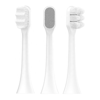 Micro-nano 20000 Superfine Micro Soft Bristles Nano Ultra Soft Cabezal de cepillo de dientes eléctrico para adultos Juego de 2 piezas para Philips Xiaomi
