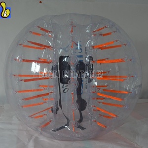 Divertido brillante reflectante de burbuja inflable Bola de parachoques para niños D5051 - Product Image 1