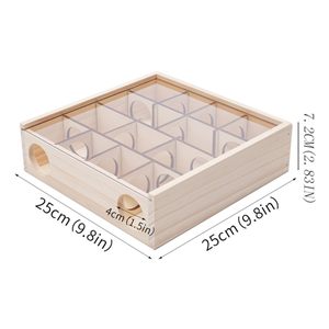 Golden Bear House Cage moderne en bois pour animaux de compagnie pour petits animaux, y compris les chiens - Product Image 6