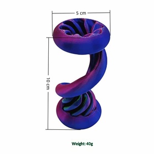 Juguete Espiral Divertido Impreso en 3D, Diseño 2026, 1 Pieza, Juguete de Ocio y Relajación, Adorno de Escritorio - Product Image 2