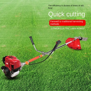 Factory Wholesale 4-Stroke Two-Stroke Gasoline <b>Powered</b> Lawn Mower <b>Brush</b> Cutter Side-Hanging Wheat Rice Harvester Ymn21 Factory W - Product Image 4