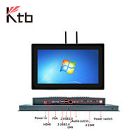 Panel PC Industrial Integrado con Montaje VESA, IP65, Core I5/I7, Pantalla Táctil de 18.5''/15'', Doble Ethernet Gigabit, 4 USB 3.0