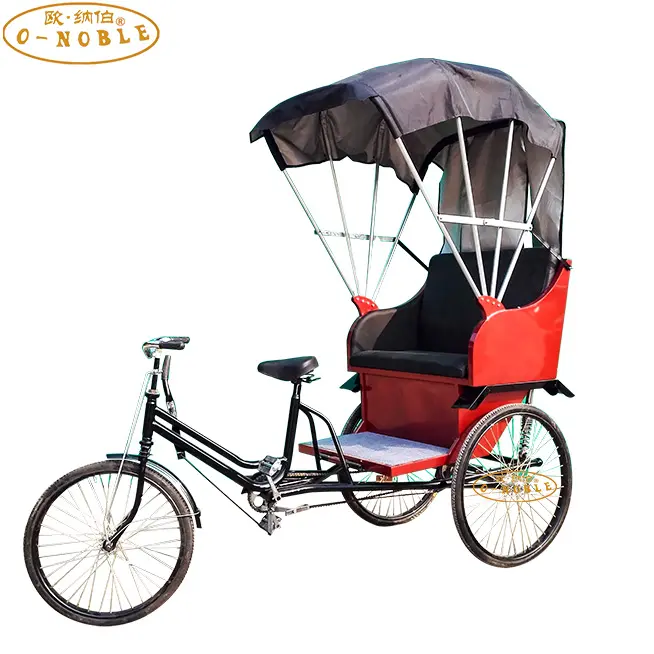 녹색 수송 세발자전거 전기 세발자전거 3 바퀴 pedicab rikshaw