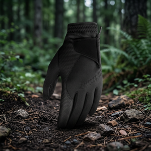 Guante de Golf Personalizado para Hombre, Mano Izquierda, Transpirable, Resistente al Viento, Verde, Malla 3D de Alto Rendimiento, Antideslizante, Microfibra - Product Image 3