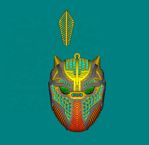 עגילי טבעת שרטוט מותאם אישית עגילי שרשרת תליון צמיד זהב היפ הופ דפוס תכשיטים סכו ”ם מעצב שרטוטים - Product Image 2