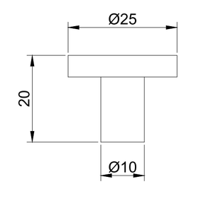 Tay Nắm Tủ Màu Trơn Đơn Giản Kiểu Bắc Âu Tay Nắm Tủ Bằng Đồng Vàng - Product Image 4