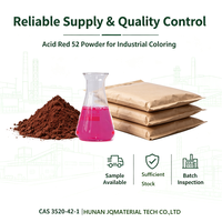 Polvo Rojo Ácido 52 CAS 3520-42-1, Tinte Altamente Soluble en Agua para Monitoreo del Flujo de Agua