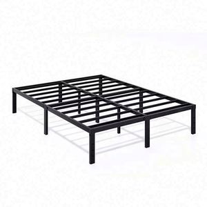 Warehouse Iron Durable Living Room Hotel Metal Platform Adjustable Customizable Modern Bedroom Furniture <b>Bed</b> Frame King Size - Product Image 1