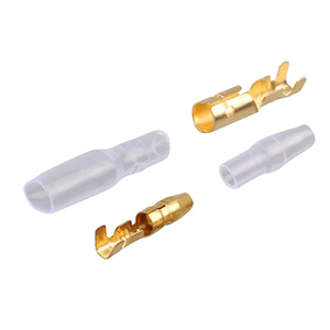 ขั้วต่อทองเหลืองแบบตัวผู้และตัวเมีย ขั้วต่อสายไฟแบบจีบ - Product Image 5