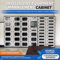 Armoire à équipements intelligente, armoire à compartiments individuels indépendants avec stockage RFID pour institutions confidentielles