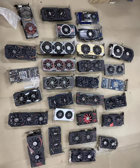 Working Well Used Second Hand Rtx 3060ti 8gb Desktop Gaming Graphics Card in Stock