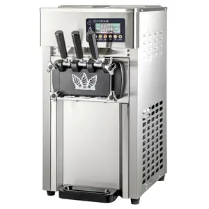 PEIXU-168 automatico uso domestico macchina per gelatiere di alta qualità vendita calda Softy macchine con compressore per ristoranti