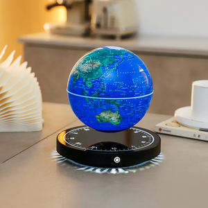 Globe terrestre magnétique à lévitation HCNT, design moderne, carte du monde flottante, lumière LED rotative, lampe globe, cadeau tendance, décoration d'intérieur - Product Image 5