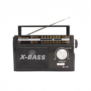 วิทยุพกพาแบบมัลติแบนด์ FM AM SW1 SW2 พร้อมลำโพงในตัว X Bass การรับสัญญาณความไวสูงสำหรับผู้สูงอายุใช้ในบ้านและนอกบ้าน - Product Image 5