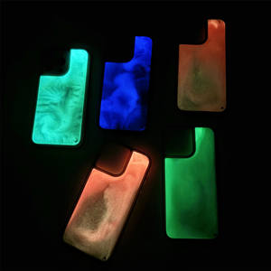 Custodia per telefono antiurto per <span class=keywords><strong>iPhone</strong></span> 12 Pro Max Glow in the Dark luce notturna luminosa per <span class=keywords><strong>iPhone</strong></span> 16 15 fluorescente al Neon cassa del telefono - Product Image 1