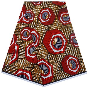Tissu Batik Super-Wax Holland 100% Coton Biologique de Haute Qualité, 6 Yards, pour Robes de Mode Filles et Garçons - Product Image 2