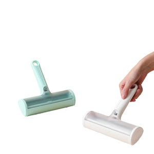 فرشاة مائل للحيوانات الأليفة بلاستيكية ثنائية الاتجاه مقاس مخصص أداة تنظيف منزلية لإزالة الشعر لزجة للقطط أسرة ملابس أرائك للقط - Product Image 2