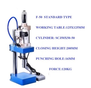 Presse <span class=keywords><strong>pneumatique</strong></span> automatique de petite taille F-50 - Force de 120 kg - Product Image 1