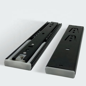 Rieles para Cajones de Muebles con Rodamientos de Bolas de Acero Laminado en Frío de 45 mm, Plegables en 3 Partes, para Cocina, Dormitorio y Sala de Estar - Product Image 3