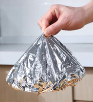 Couvre-aliments en aluminium sur mesure pour bols, couvercles de conservation jetables pour la cuisine et la restauration