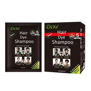 DEXE Offre Spéciale Shampooing Colorant Capillaire Naturel à Base de Plantes pour Cheveux Noirs, Anti-Blanchiment, Sans Ammoniaque, Sans PPD, pour Hommes et Femmes - Product Image 4