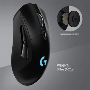 <strong>Logitech</strong> G703 Lightspeed Wireless Gaming Mouse W/Hero 25K Sensor PowerPlay Compatible Lightsync RGB Lightweight 95G+10G <strong>Optional</strong> - Product Image 3