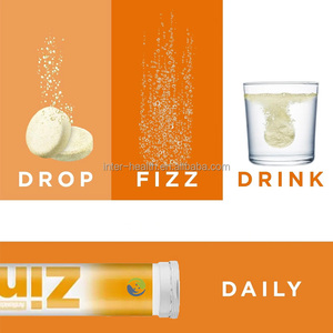 Compresse effervescenti zinco Private Label 1000mg integratore sfuso compresse effervescenti di zinco - Product Image 2