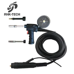 RHK TECH Welding Gun Supplier 200Amp Gas Cooled Euro Connector Wire Drawing MIG Welding Torch LB250 Spool Gun for Welding Alumin