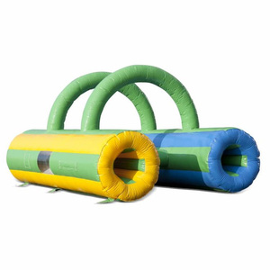 Alliance Interactive Plato PVC 6*4.5*3.3 m Worm Sports Challenge Game Gonflable Crawl Tunnel - Product Image 1