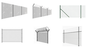 Malla de Alambre Galvanizada de 100 pies x 8 pies x 6 pies, Tipo Diamante, para Cercas, Precio de Malla de Alambre Ciclón - Product Image 4