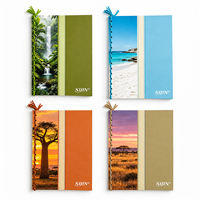 Cuaderno de ejercicios con encuadernación cosida, 48 hojas, 55 g/m², personalizado para estudiantes, Madagascar French Ruled