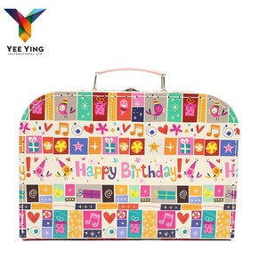 Tự làm Thiết kế trẻ em Đồ chơi cầm tay hộp màu lưu trữ Vali giấy các tông bao bì - Product Image 1