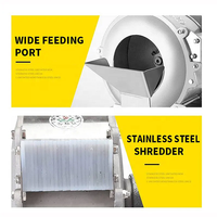 Multi Functionele Groente Hakselsnijmachine Shredder Aardappelwortelen Gember Snijden Shredding Snijmachine