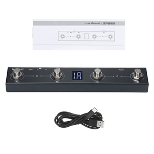 เครื่องควบคุมการเดินเท้าแบบเหยียบชาร์จได้4ปุ่มเครื่องควบคุมการเดินเท้า <span class=keywords><strong>MIDI</strong></span> แบบพกพา M-VAVE ช็อคโกแลต BT - Product Image 6